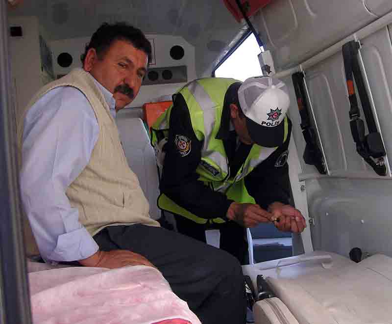 Yaşadığına inanamıyor