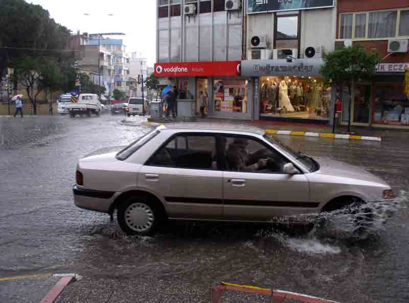 Aydın’da yağmur sevinci