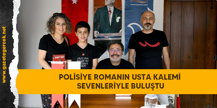 POLİSİYE ROMANIN USTA KALEMİ SEVENLERİYLE BULUŞTU