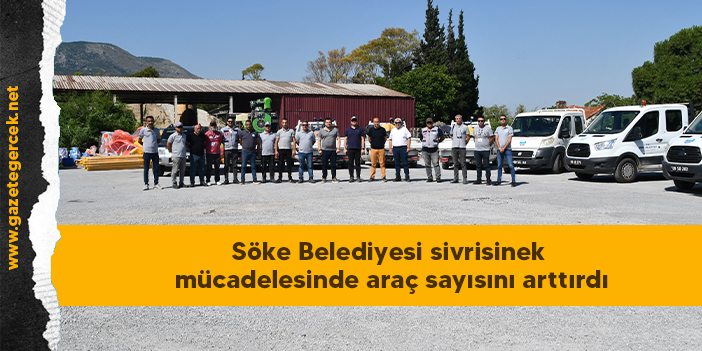 Söke Belediyesi sivrisinek mücadelesinde araç sayısını arttırdı