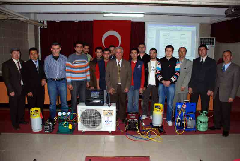 Soğutucu gazların toplanması ve ozon tabakasına zarar veren gazların gid