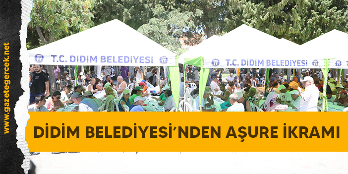 DİDİM BELEDİYESİ’NDEN AŞURE İKRAMI