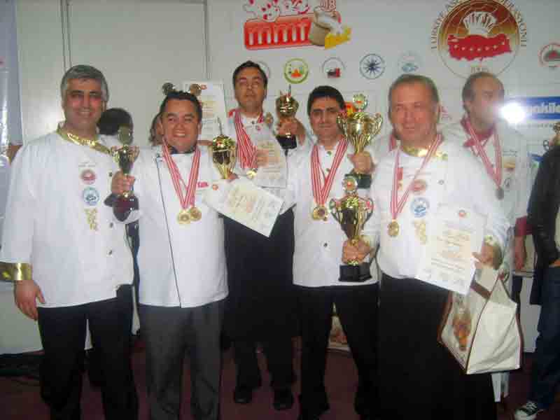 5 yıldızlı otellerin mutfak şefleri yarıştı