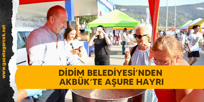 DİDİM BELEDİYESİ’NDEN AKBÜK’TE AŞURE HAYRI