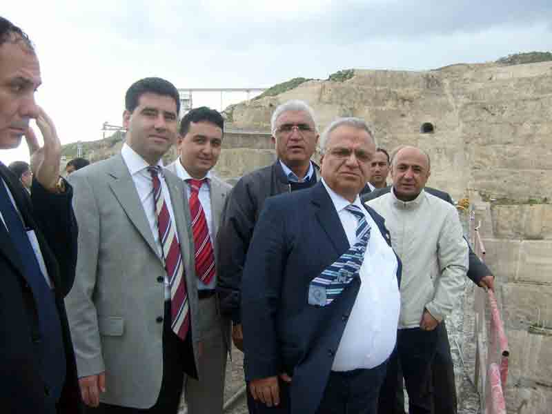 AKP Aydın Milletvekilleri Çine Barajı’nda incelemelerde bulundu