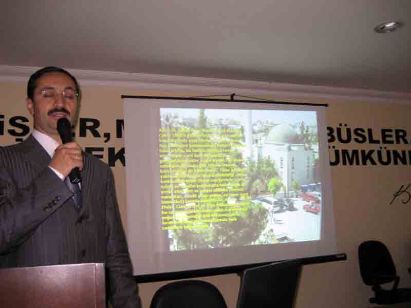 Didim İlçe Müftüsü Karaca, “İnşaatı devam eden camimiz, 2500 kapasiteli