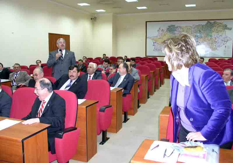 Aydın İl Genel Meclisi toplantısında ‘Gölet’ tartışması