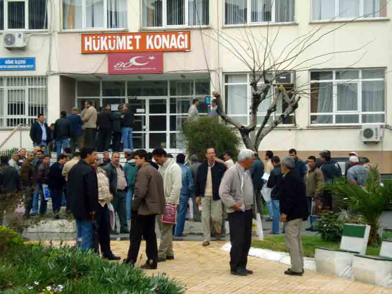 İlçe Tarım Müdürlüğü cumartesi günü mesai yaptı