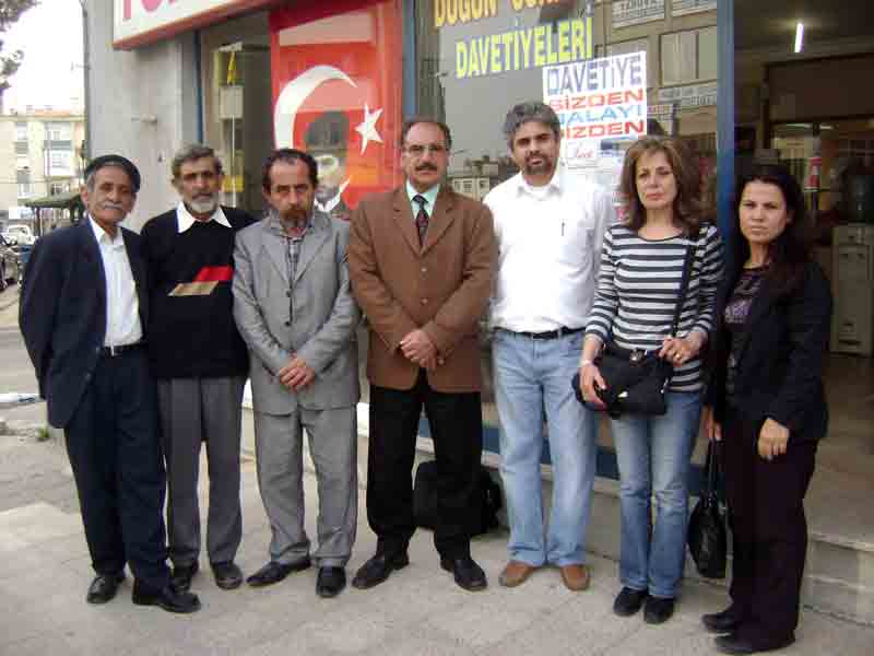 Şairler ve yazarlar gazetemizi ziyaret etti