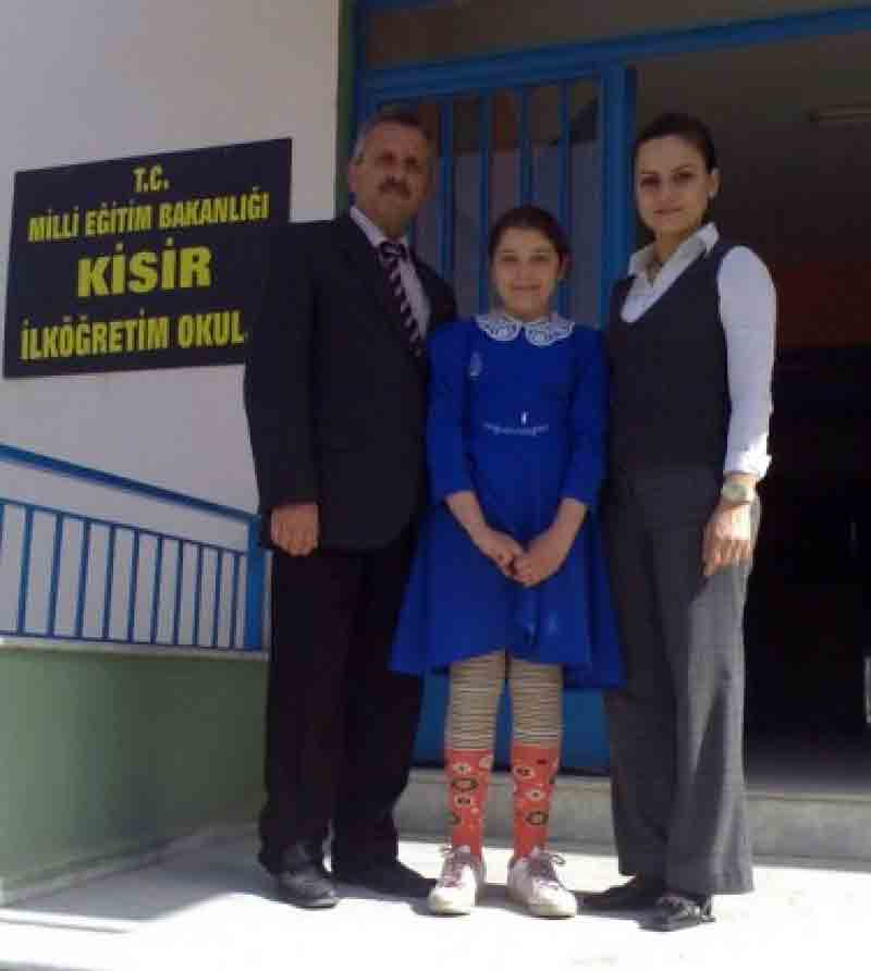 Şevval Erduman Kisir Köyü’nün gururu oldu