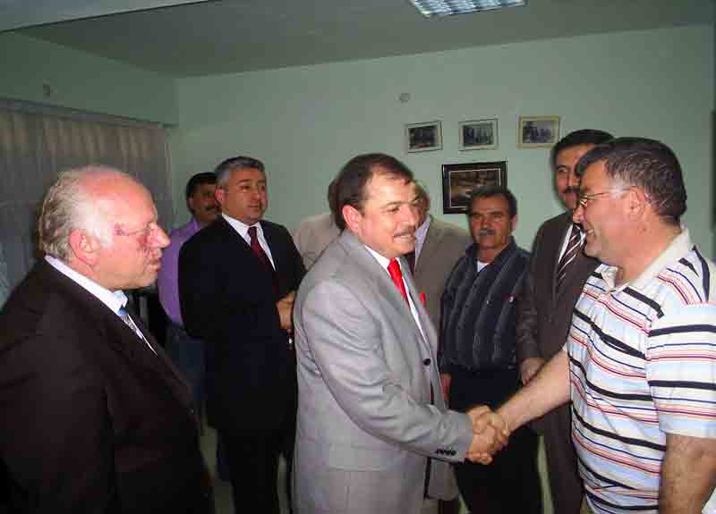 Türkiye Berberler ve Kuaförler Federasyonu Başkanı Söke’deydi