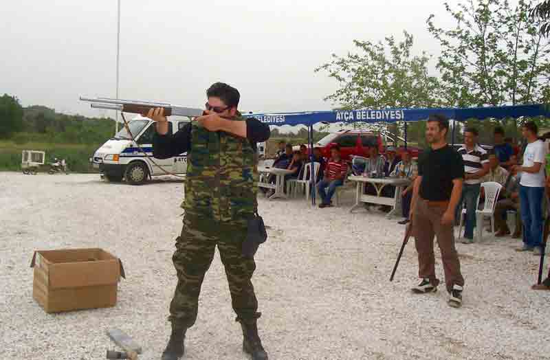 Atça Avcılık ve Atıcılık Kulübü Trap Atış Yarışması tamamlandı