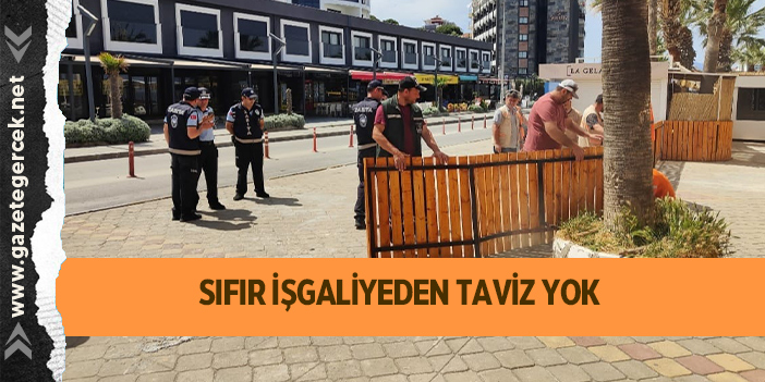 SIFIR İŞGALİYEDEN TAVİZ YOK