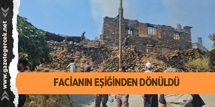 Bozdoğan’da facianın eşiğinden dönüldü