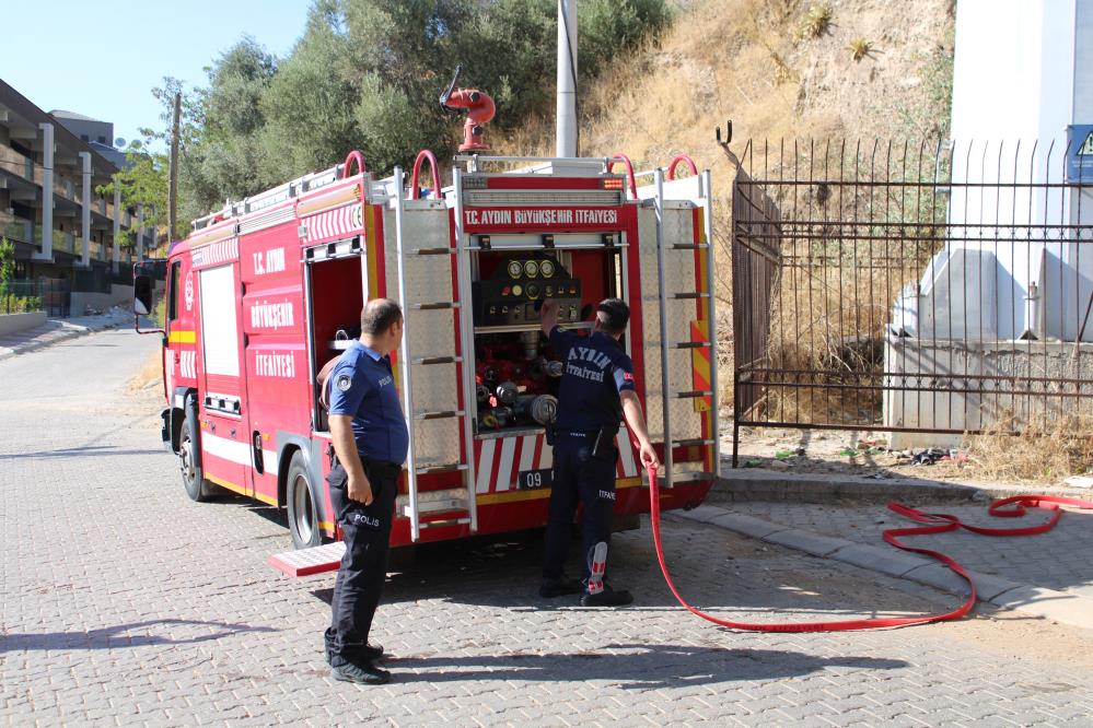 Aytepe’deki yangın kontrol altına alındı