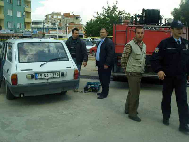 LPG’li otodaki gaz kaçağı paniğe neden oldu