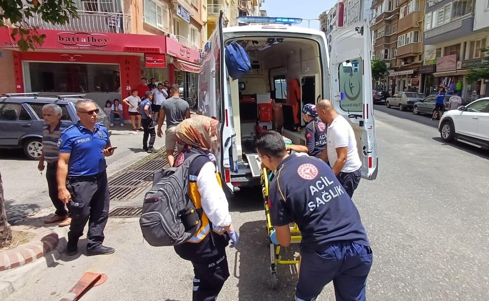 Aydın’daki kazada motosiklet sürücüsü yaralandı