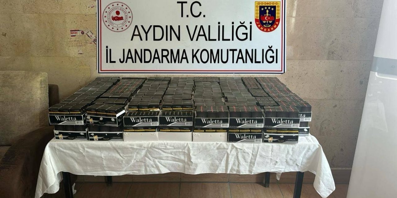 Durdurulan araçta 29 bin bandrolsüz sigara ele geçirildi