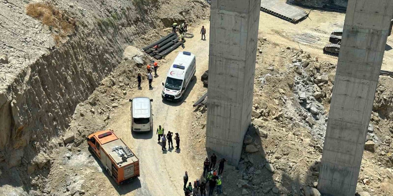 Aydın-Denizli Otoyolu’nda iş kazası: 1 ölü