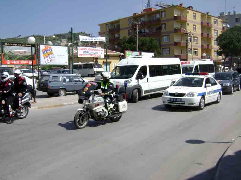 Trafik Konvoyu oluşturuldu