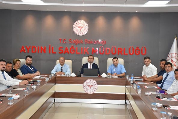 Aydın’da Acil Sağlık Hizmetleri Koordinasyon Komisyonu Toplantısı gerçekleştirildi