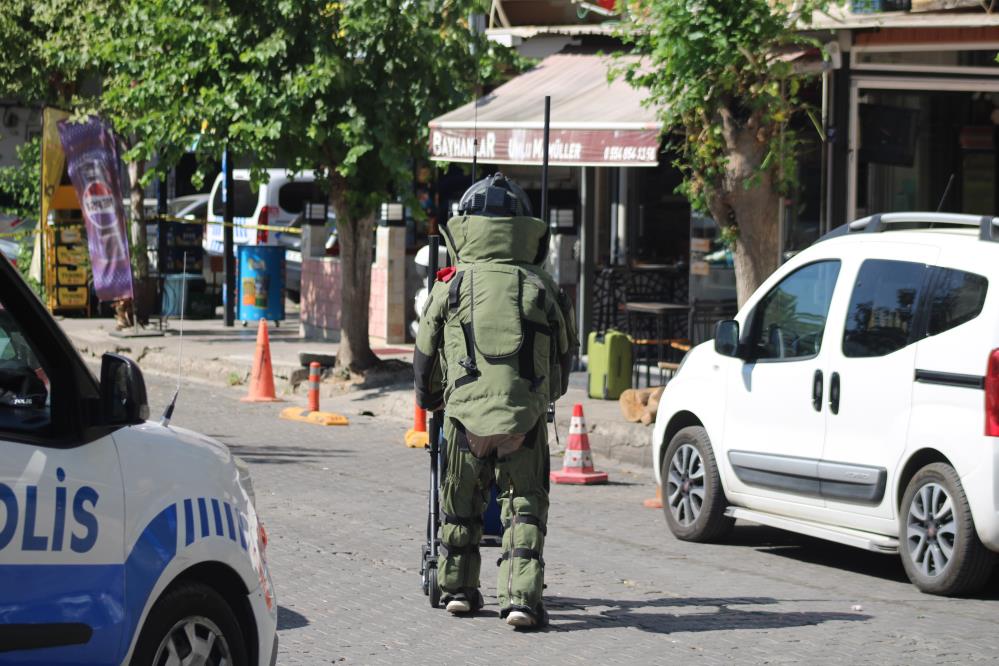 Balkondaki kadına polisten ‘şüpheli valiz’ uyarısı