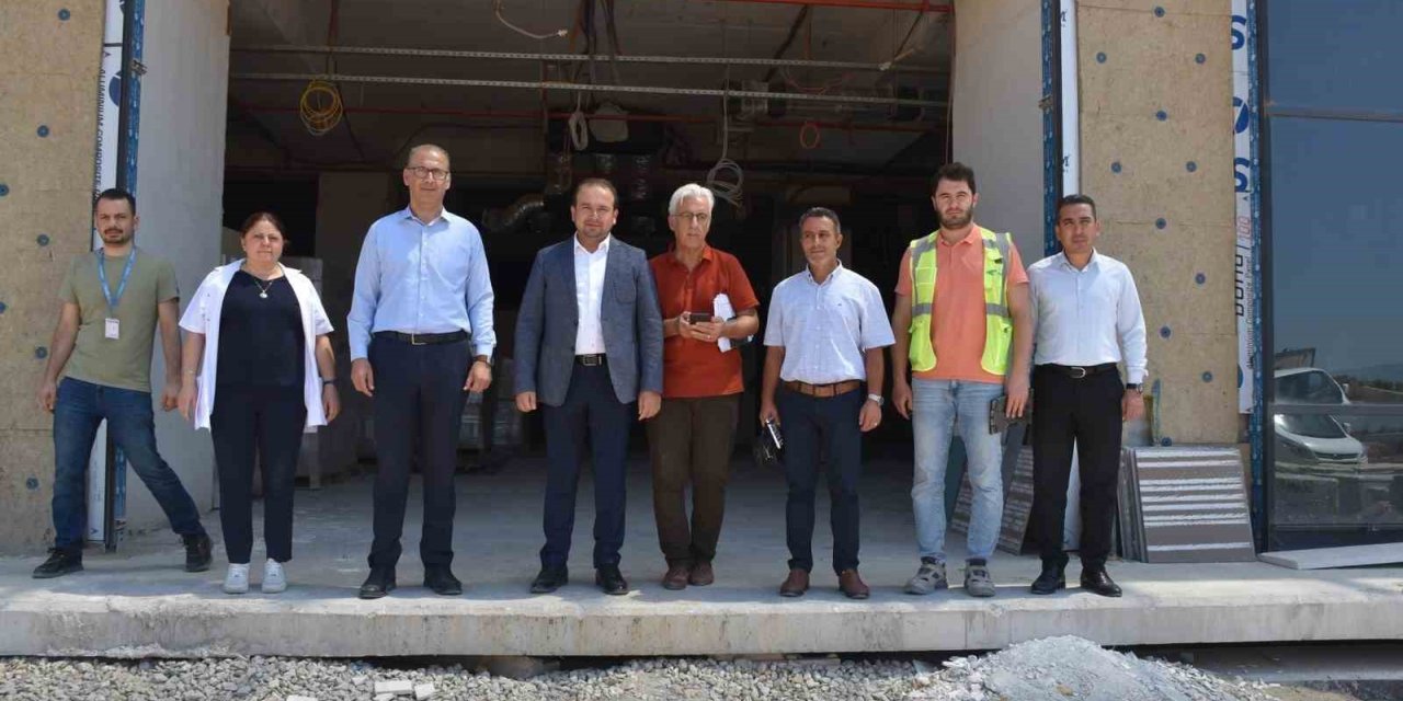 Aydın Şehir Hastanesi’nde çalışmalar devam ediyor