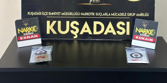 Kuşadası’nda kargo ile uyuşturucu sevkiyatını polis önledi