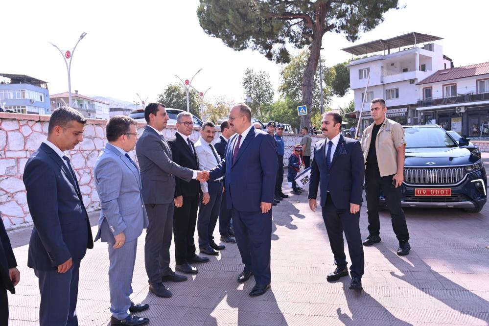 Koçarlı Kaymakamı Taşkın, Vali Canbolat’ı ağırladı