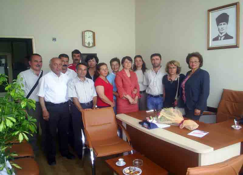 Söke CHP İlçe Yönetimi ziyaretleri kabul etti