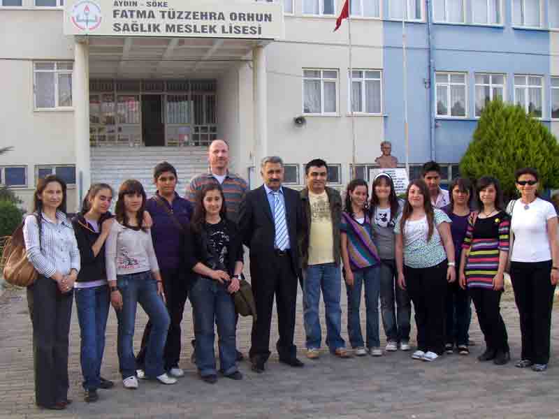 Söke Sağlık Meslek Lisesi öğrencileri Almanya’ya gitti