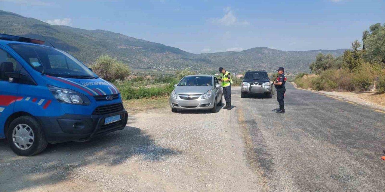 Aydın’da orman yollarında denetimler devam ediyor