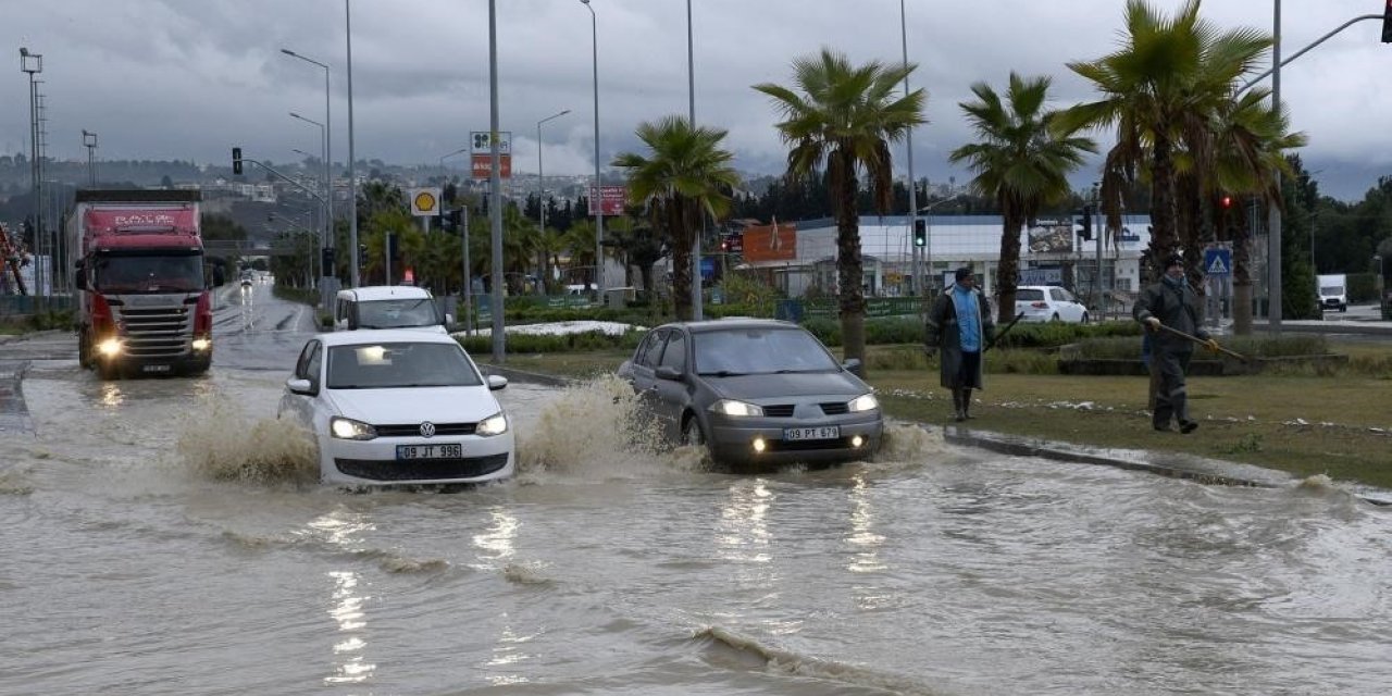 Aydın’a kuvvetli yağış uyarısı