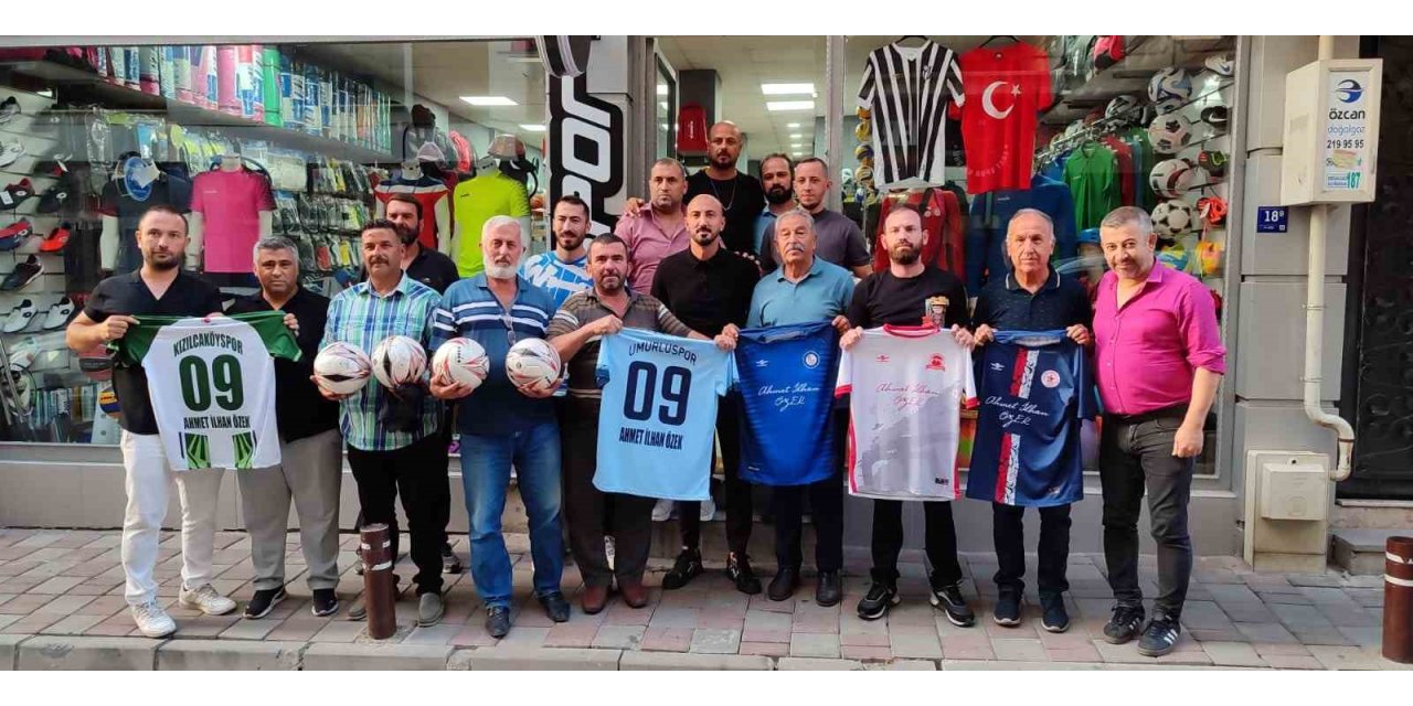 Aydınlı futbolcudan amatör kulüplere can suyu