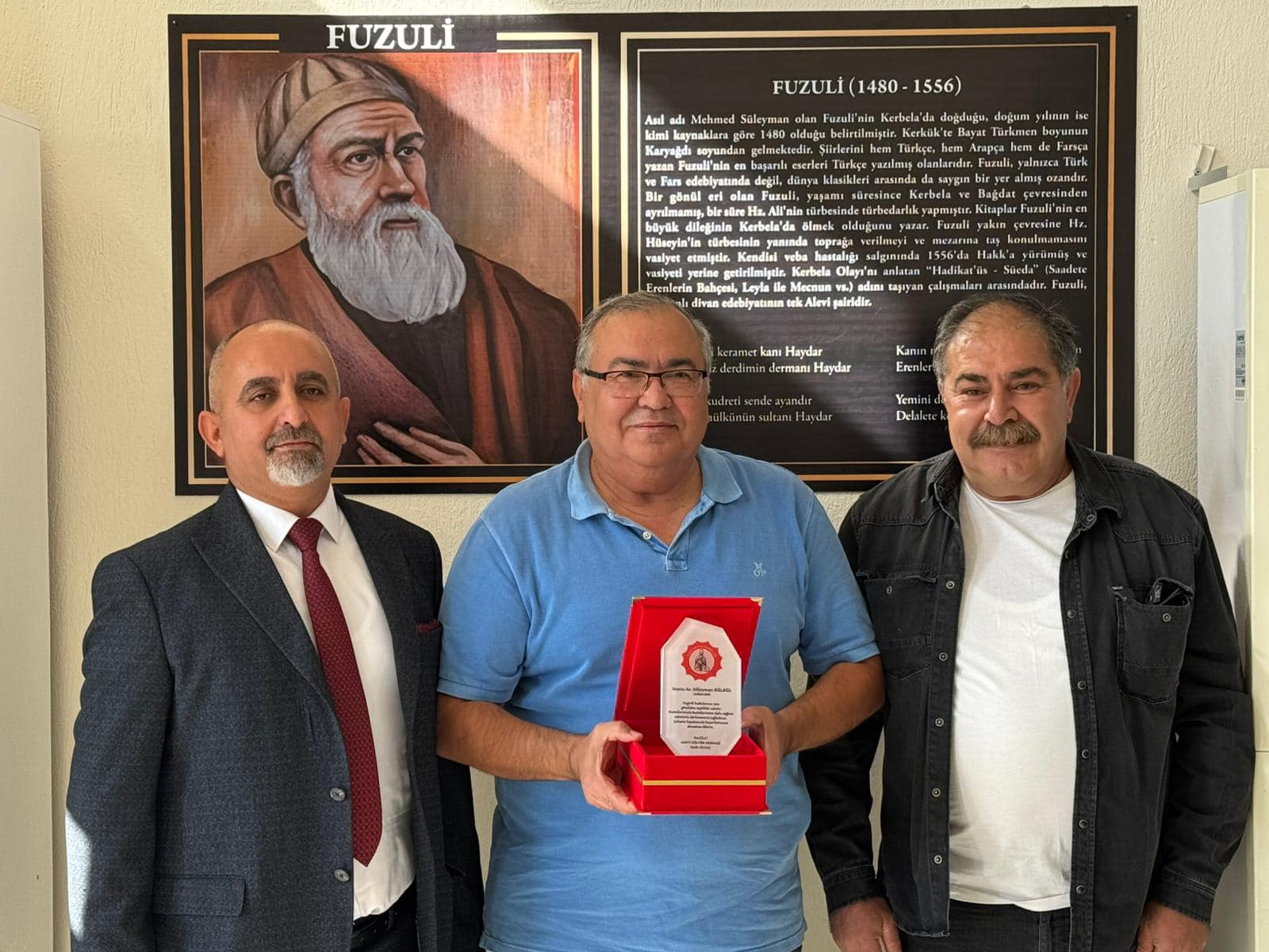 AKD Nazilli Şubesi’nden CHP’li Bülbül’e plaket