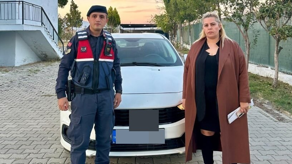 İzmir’de çalındı, Söke’de Jandarma buldu