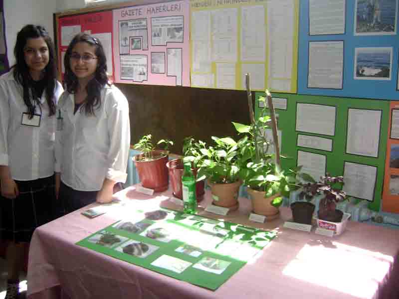 Hilmi Fırat Anadolu Lisesi öğrencileri bilgilerini sergiledi