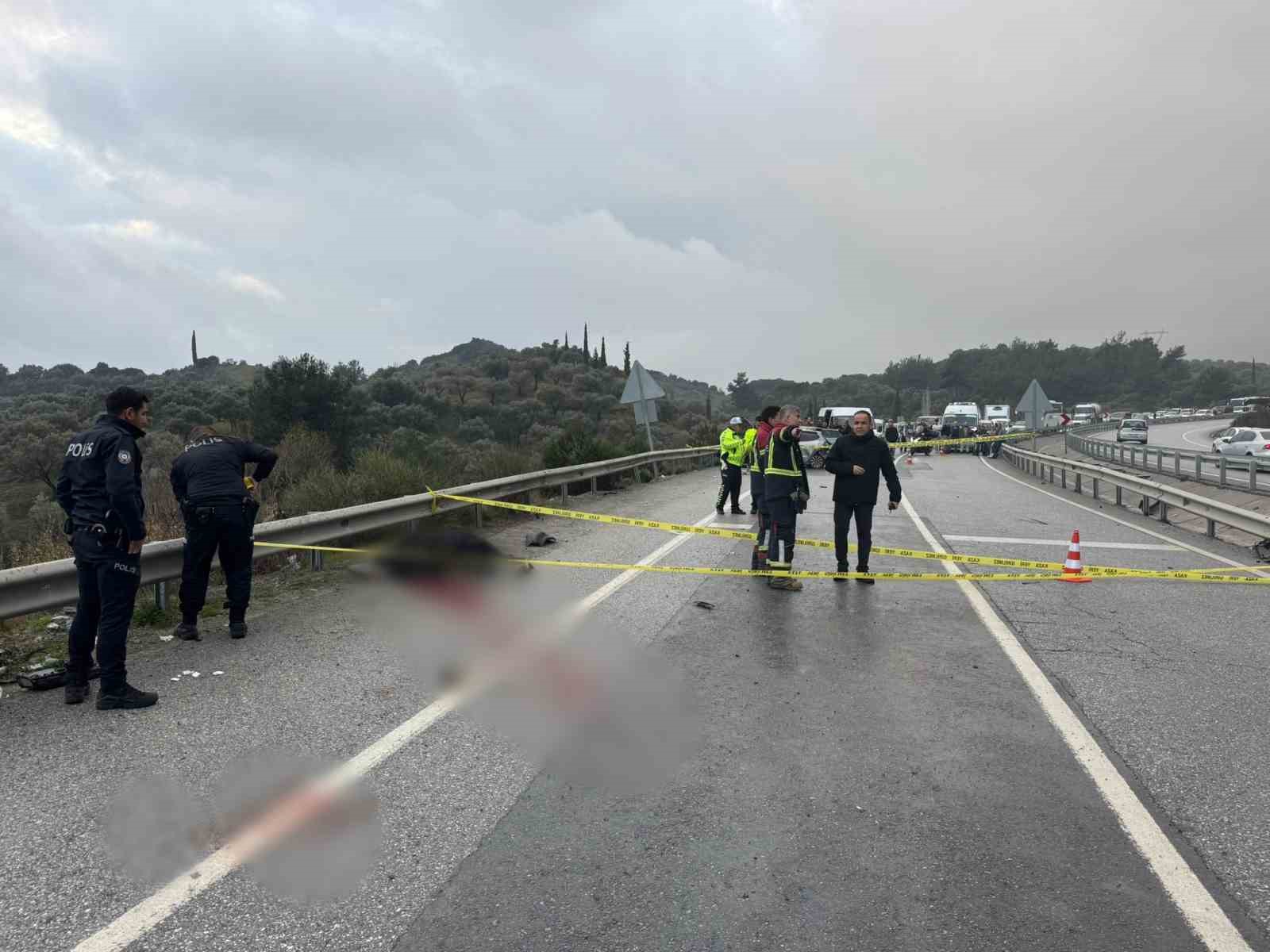 Söke’de trafik kazası: 1 ölü, 2 yaralı