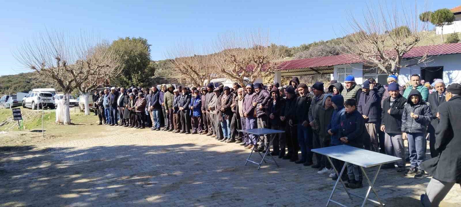 Karacasu’da yağmur duası yapıldı