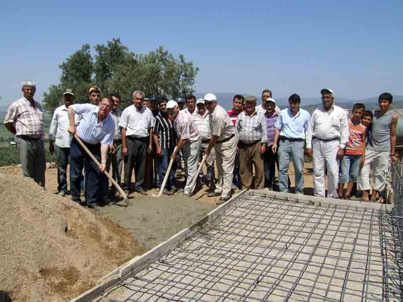 Çalıköy su deposu temeli atıldı