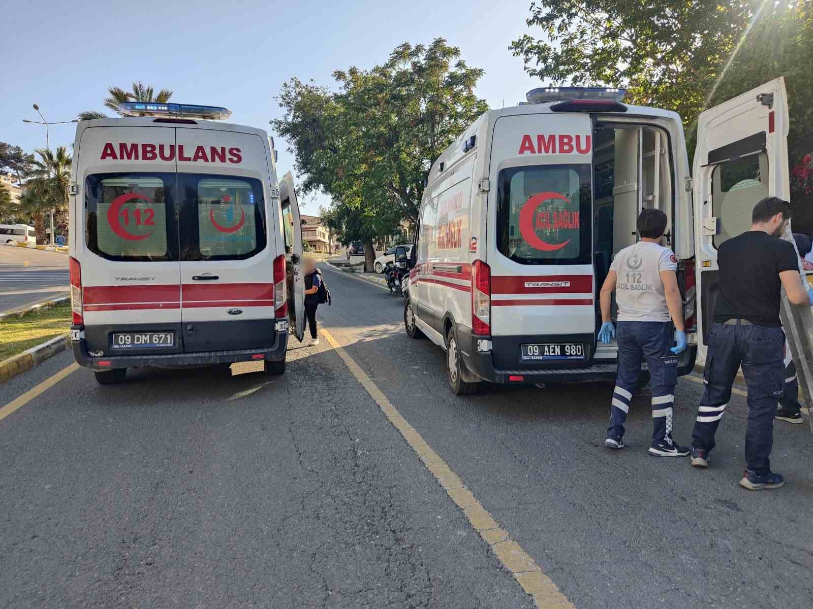 Kontrolden çıkan motosiklet ağaca çarptı: 1 ağır yaralı