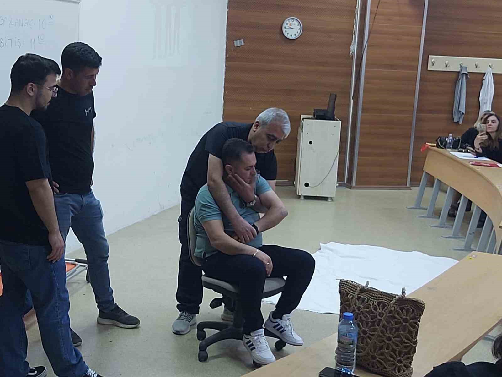 AFAD Aydın’dan hastane personeline eğitim