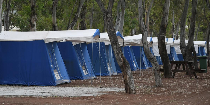 KAMPÇILARIN YENİ GÖZDESİ ADA CAMPİNG KONUKLARINI AĞIRLAMAYA HAZIRLANIYOR