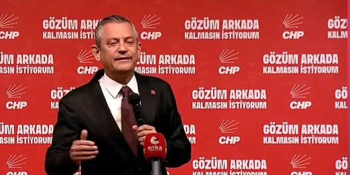 CHP LİDERİ ÖZGÜR ÖZEL, ÖMER GÜNEL’İ ÖRNEK GÖSTERDİ