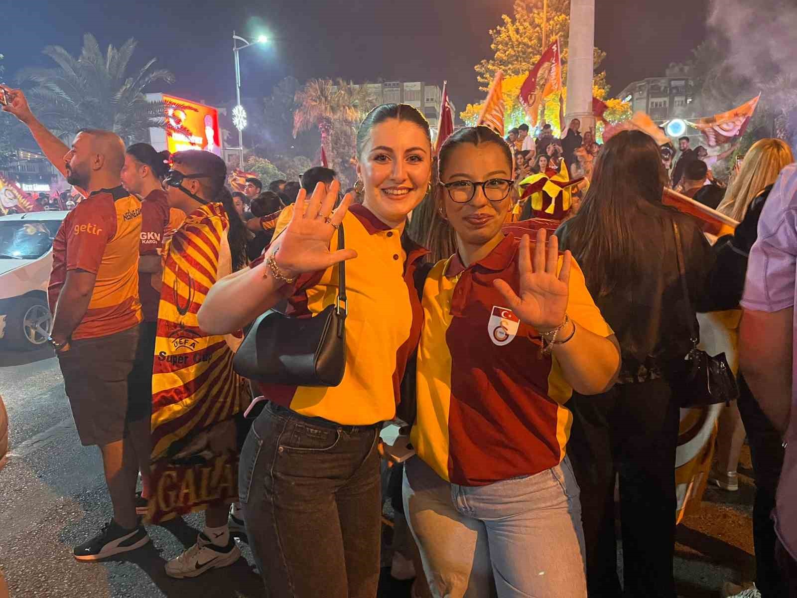 Galatasaray’ın şampiyonluğu Aydın’da coşkuyla kutlandı