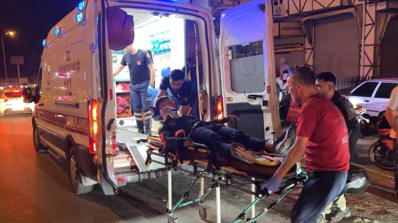 Kırmızı ışık ihlali kazaya neden oldu: Son sürat çarptı