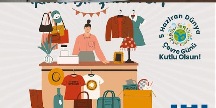 KUŞADASI BELEDİYESİ’NDEN DÜNYA ÇEVRE GÜNÜ’NE ÖZEL ‘TAKAS DÜKKÂNI’ ETKİNLİĞİ