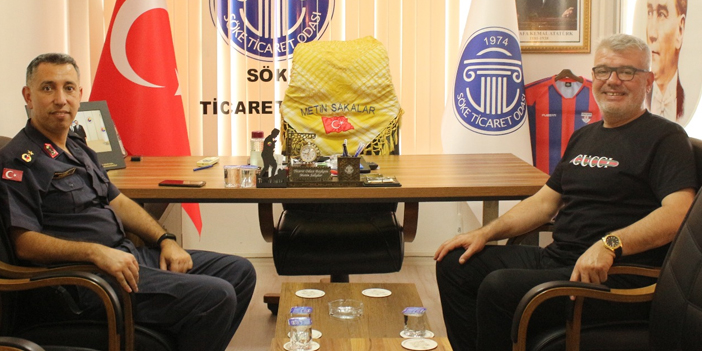 MENGİ'DEN SAKALAR'A VEDA ZİYARETİ