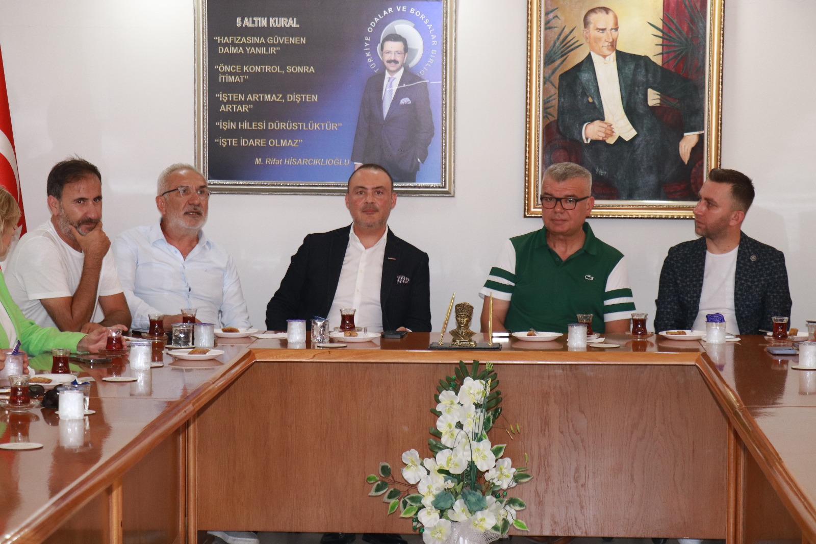 STO, GESİFED'İ MİSAFİR ETTİ