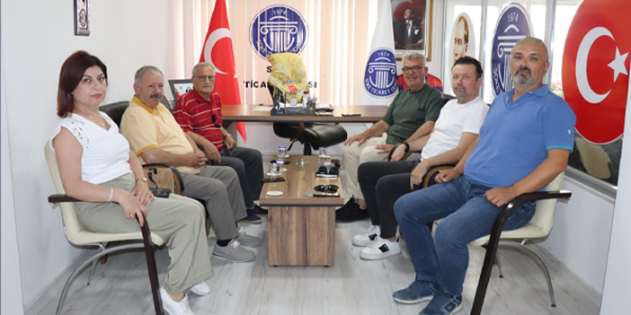 SÖKE TİCARET ODASI YÖNETİMİNE YAZICIOĞLU'NDAN ZİYARET